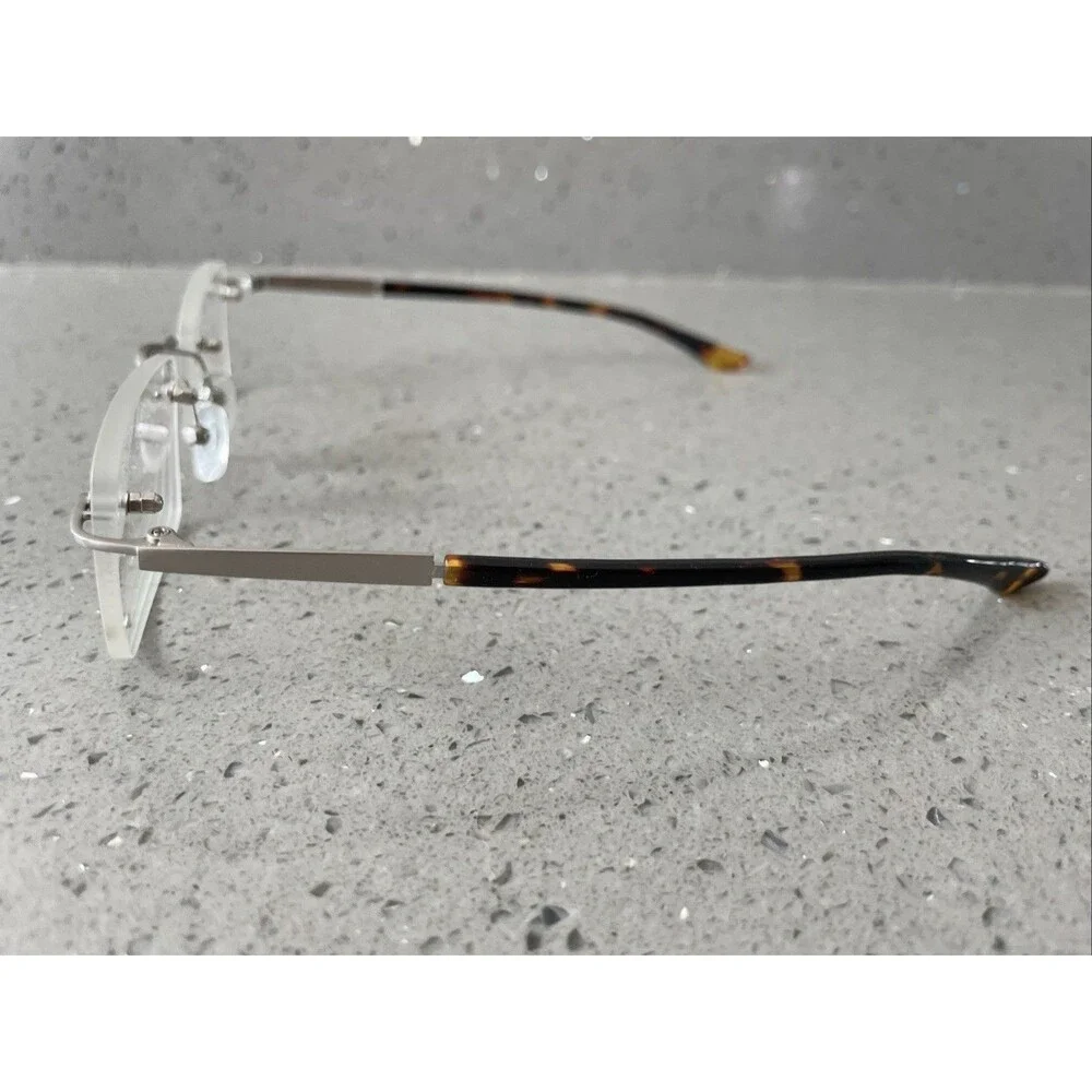 Eyebuydirect Orion Rimless C3 Eyeglasses Frames ONLY 52-18-135 Tortoise